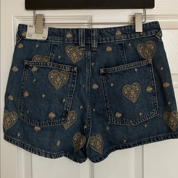 Free People Bettie Embroidered Sailor Shorts - Picture 7 of 10